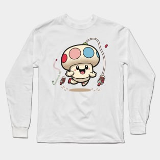 Cute Mushroom Long Sleeve T-Shirt